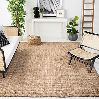 Safavieh Natural Fiber Collection Hand Woven Natural Jute Square Area (NF747A-7SQ) $172.94 (Reg $203.46)