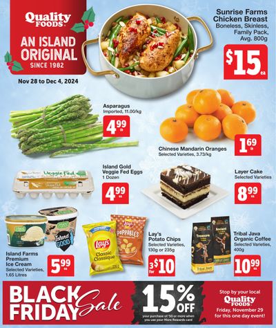 Quality Foods Flyer November 28 to December 4