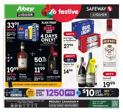 Sobeys/Safeway (AB) SWCB Flyer November 28 to December 4