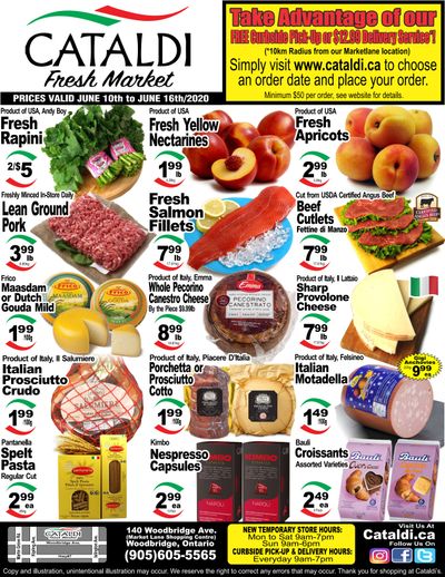 Cataldi Fresh Market Flyer June 10 to 16