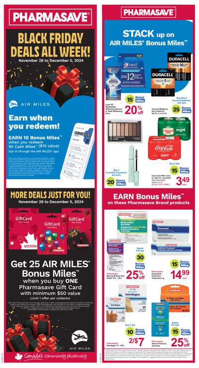 Pharmasave (Atlantic) Flyer November 29 to December 5