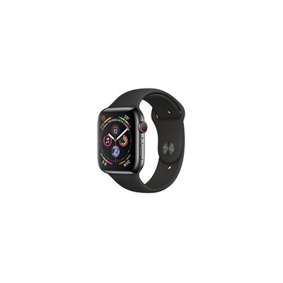  Apple Watch Series 4, 40mm, GPS + Cellular, Space Black Stainless Steel Case with Black Sport Band On Sale for $469.99 (Save: $460.00) at Staples Canada  