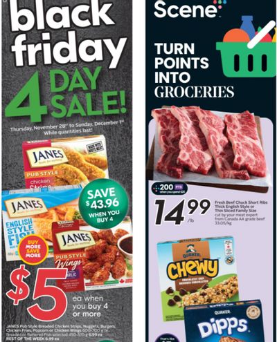 Sobeys Ontario: Janes Pub Style Chicken or Wings $5 Each When You Buy 4 or More Until December 1st