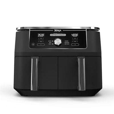 Ninja DZ401 Foodi 10 Quart 6-in-1 DualZone XL 2-Basket Air Fryer with 2 Independent Frying Baskets, Match Cook & Smart Finish to Roast, Broil, Dehydrate & More for Quick, Easy Family-Sized Meals, Grey $250 (Reg $269.99)