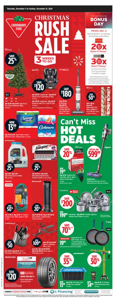 Canadian Tire (ON) Flyer December 5 to 15