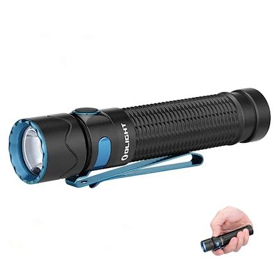 OLIGHT Warrior Mini2 Rechargeable Tactical Flashlight LED Light 1750 Lumens with Dual Switch and Proximity Sensor, MCC Magnetic Charging Emergency Flashlights for Household, Outdoor, Hiking (Black) $85.8 (Reg $122.95)