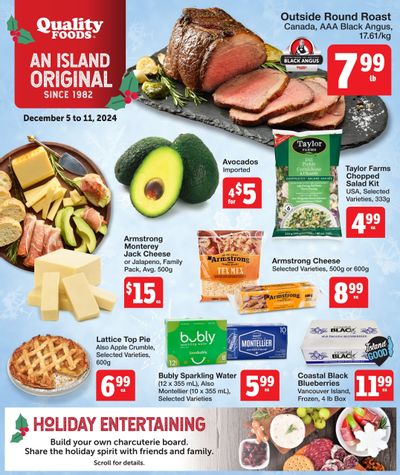 Quality Foods Flyer December 5 to 11