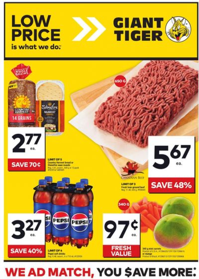 Giant Tiger Canada Flyer Deals December 4th – 10th