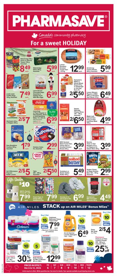 Pharmasave (Atlantic) Flyer December 6 to 12