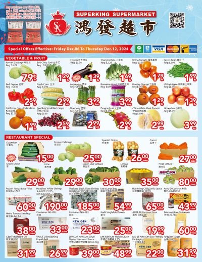 Superking Supermarket (North York) Flyer December 6 to 12