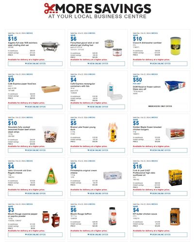 Costco Business Centre Instant Savings Flyer December 9 to 22