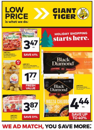 Giant Tiger Canada Flyer Deals December 11th – 17th