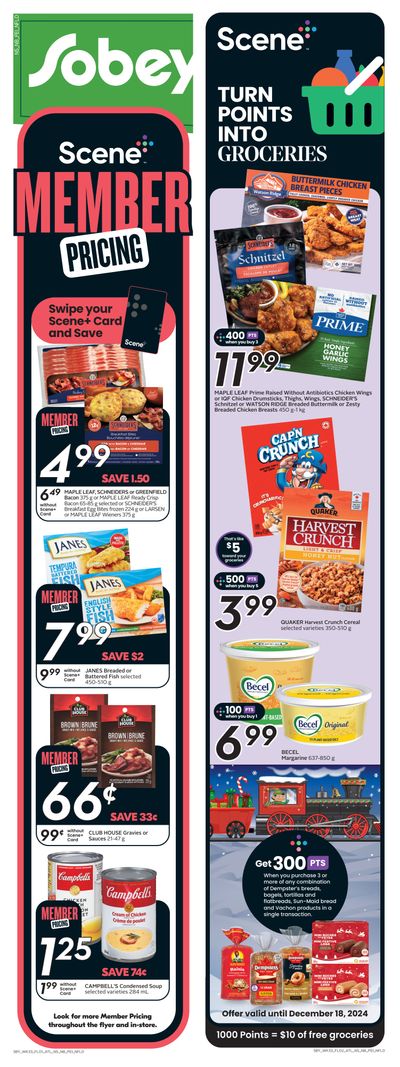 Sobeys (Atlantic) Flyer December 12 to 18
