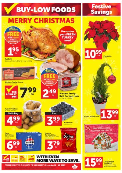 Buy-Low Foods Flyer December 12 to 18