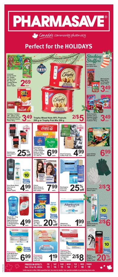 Pharmasave (ON) Flyer December 13 to 19