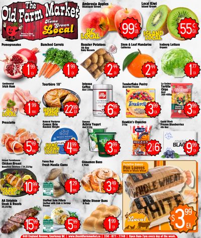 The Old Farm Market (Courtenay) Flyer December 12 to 18