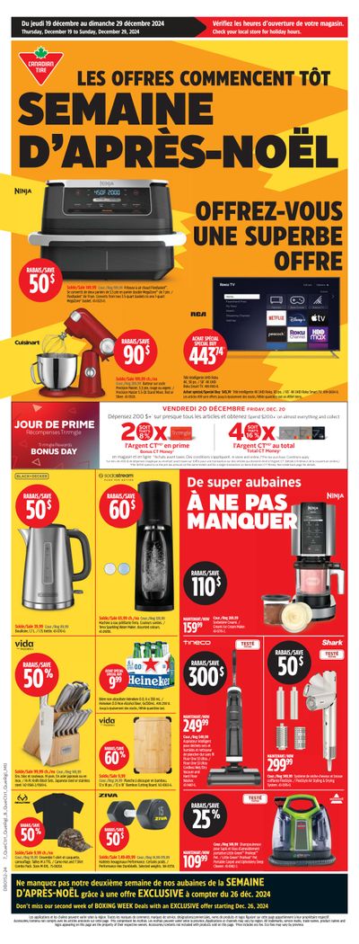 Canadian Tire (QC) Flyer December 19 to 29