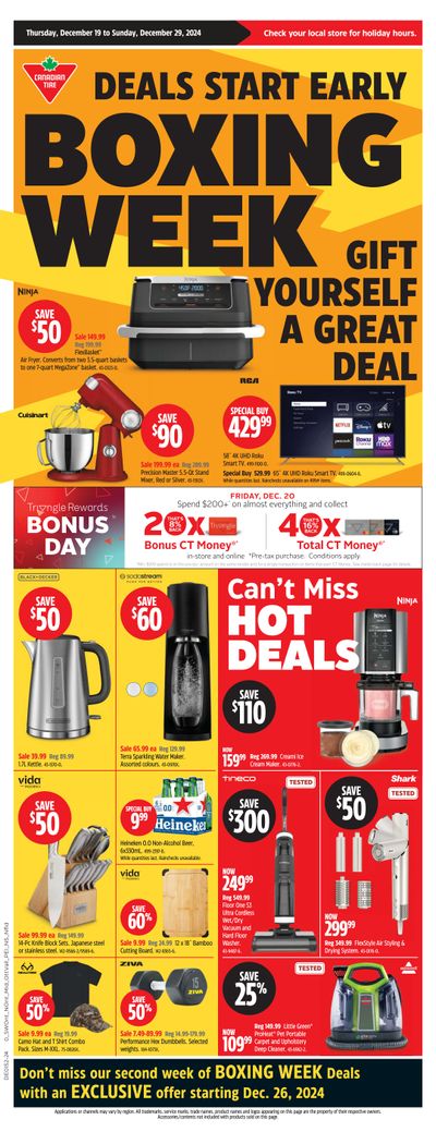 Canadian Tire (Atlantic) Flyer December 19 to 29