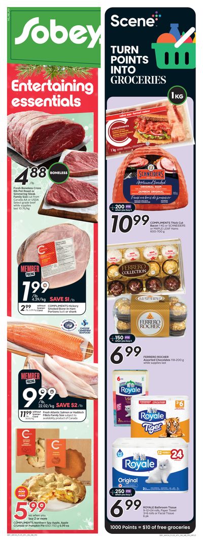Sobeys (Atlantic) Flyer December 19 to 25 Sobeys (Atlantic) Flyer December 19 to 25