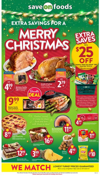 Save On Foods (BC) Flyer December 19 to 26