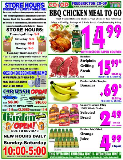 Fredericton Co-op Flyer June 11 to 17