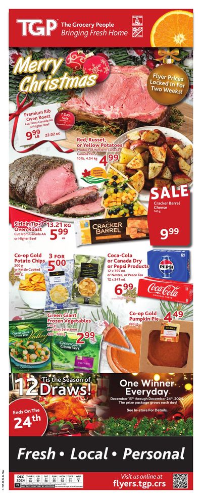 TGP The Grocery People Flyer December 19 to January 1