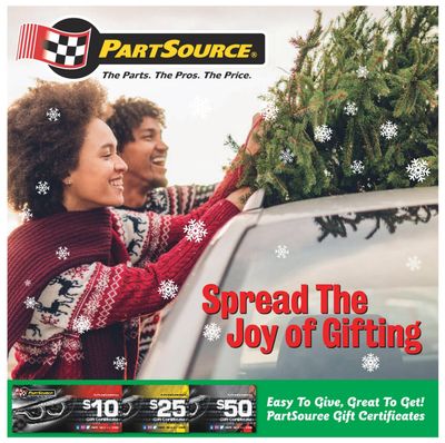 PartSource Flyer December 20 to 24
