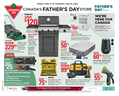 Canadian Tire (Atlantic) Flyer June 12 to 18 Canadian Tire (Atlantic) Flyer June 12 to 18