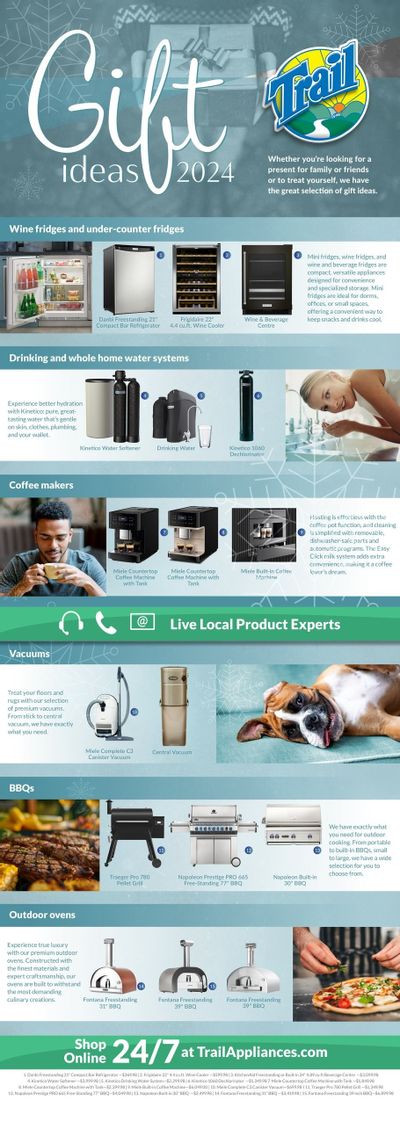 Trail Appliances (AB & SK) Flyer December 12 to January 8