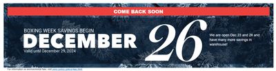 Costco Weekly Savings December 23 and 24