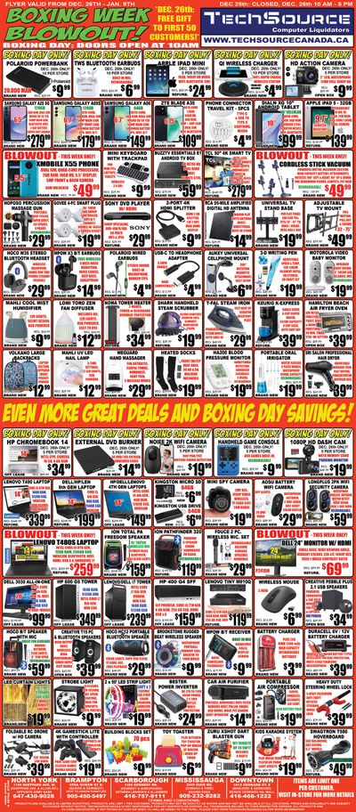 TechSource Flyer December 26 to January 9