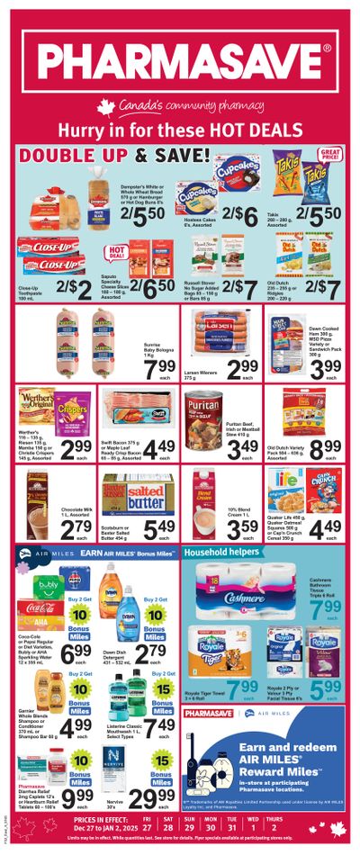 Pharmasave (Atlantic) Flyer December 27 to January 2