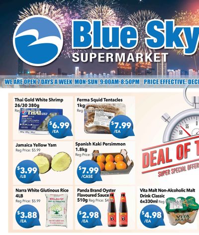 Blue Sky Supermarket (North York) Flyer December 27 to January 2