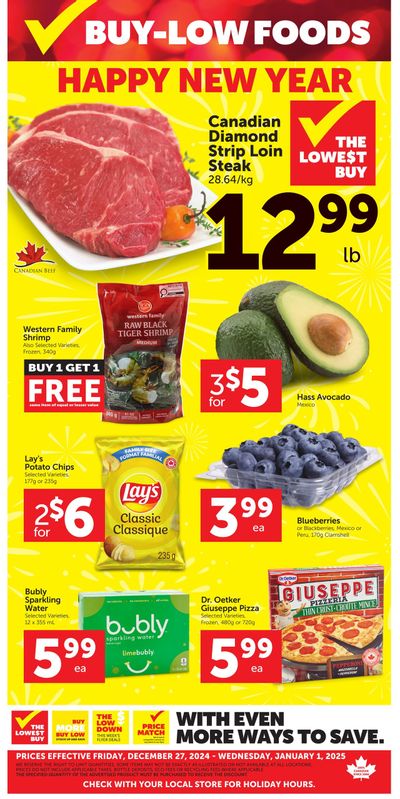 Buy-Low Foods Flyer December 27 to January 1