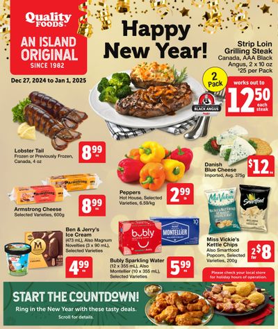 Quality Foods Flyer December 27 to January 1