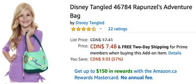 Amazon Canada Deals: Save 57% on Disney Tangled Adventure Bag + 43% on Safety 1st Top of Mattress Bed Rail + 38% on Electric Heated Throw Blanket + More Offers