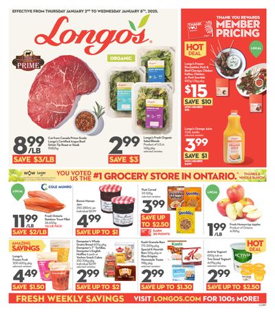 Longo's Flyer January 2 to 8