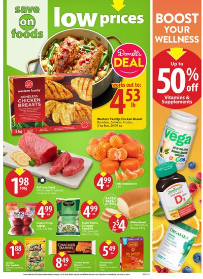 Save On Foods (BC) Flyer January 2 to 8