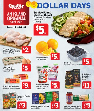 Quality Foods Flyer January 2 to 8
