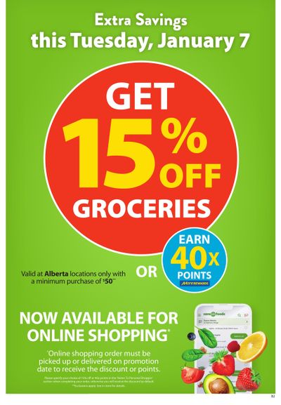 Save On Foods (AB) Flyer January 2 to 8