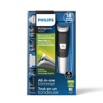 Philips Multigroom 5000 Face, Head andBody On Sale for $34.96 at Walmart Canada