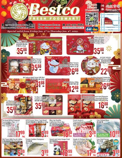 BestCo Food Mart (Scarborough) Flyer January 3 to 9 