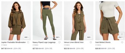 GUESS & GUESS Factory Canada: End of Season Clearance Event 50% off