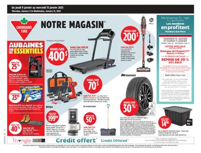 Canadian Tire (QC) Flyer January 9 to 15