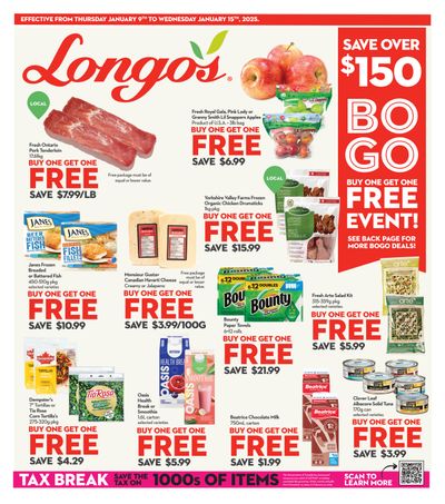 Longo's Flyer January 9 to 15