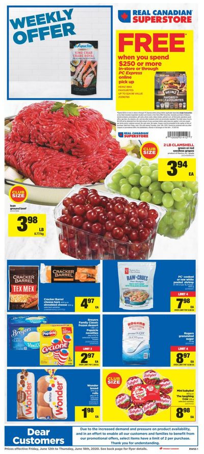 Real Canadian Superstore (West) Flyer June 12 to 18