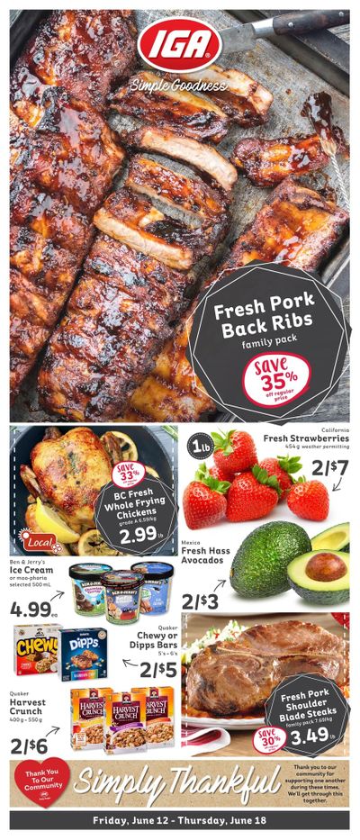IGA (BC) Flyer June 12 to 18