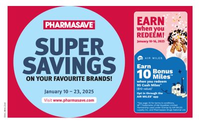 Pharmasave (ON & West) Super Savings Flyer January 10 to 23