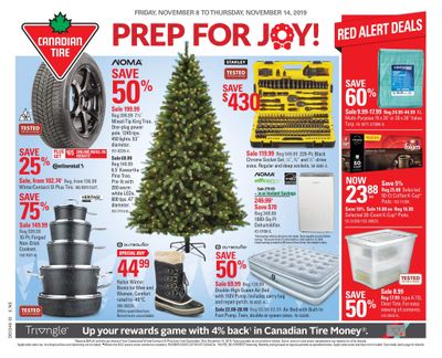 Canadian Tire (Atlantic) Flyer November 8 to 14