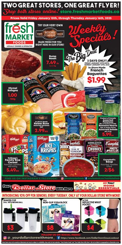 Fresh Market Foods Flyer January 10 to 16